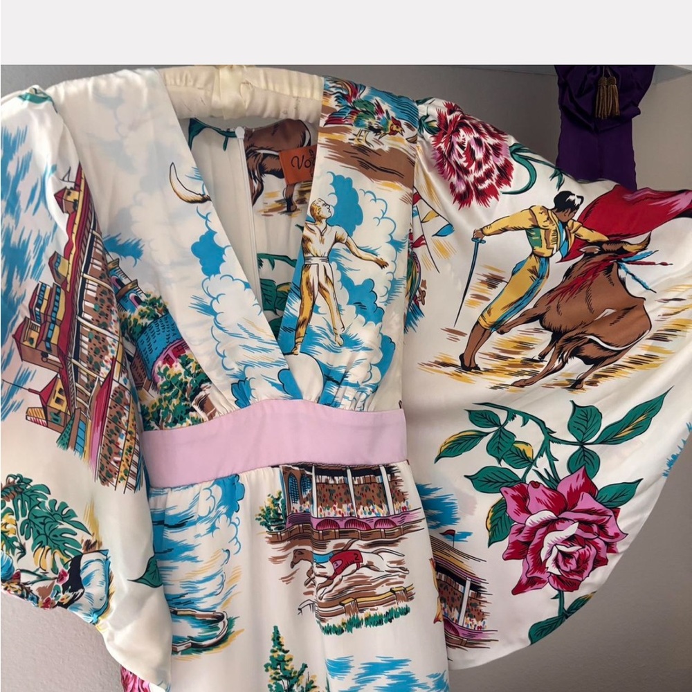 Voom by Joy Han Multicolor Printed Dress